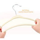 Kit 50 Cabides Veludo Slim Antideslizante — Adulto