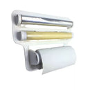 Suporte de Parede para Rolo de Papel Toalha — 3 em 1