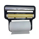 Suporte de Parede para Rolo de Papel Toalha — 3 em 1