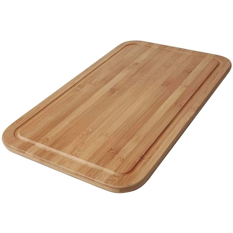 Tábua de Corte Bambu 50x30cm com Canaleta