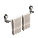 Suporte Porta Toalha Com Ventosa Retrátil Não Perfurada Com Haste Inox