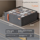 Organizador de Gaveta | Meias e Cuecas com Design Multifuncional