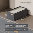 Organizador de Gaveta | Meias e Cuecas com Design Multifuncional
