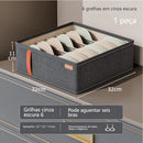 Organizador de Gaveta | Meias e Cuecas com Design Multifuncional