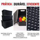 Kit 3 Caixas Organizadoras Rattan 7/13/18 Litros — Arqplast