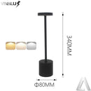Luminária LED de Mesa Recarregável 3 Tons | Quarto/Cabeceira