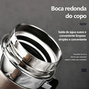 Garrafa Térmica 1L com Tampa Copo | Inox