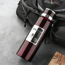 Garrafa Térmica 1L com Tampa Copo | Inox