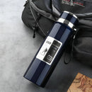 Garrafa Térmica 1L com Tampa Copo | Inox