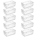 Kit Organizador de Geladeira Acrílico Transparente