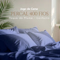 Jogo de Lençol Casal 400 Fios | Percal Algodão Tons Neutros