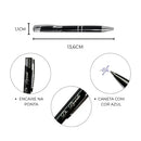 Kit Executivo Personalizado | Garrafa + Caderno + Caneta Personalizado