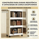 Organizador de Armário Dobrável com Divisórias | Extensível